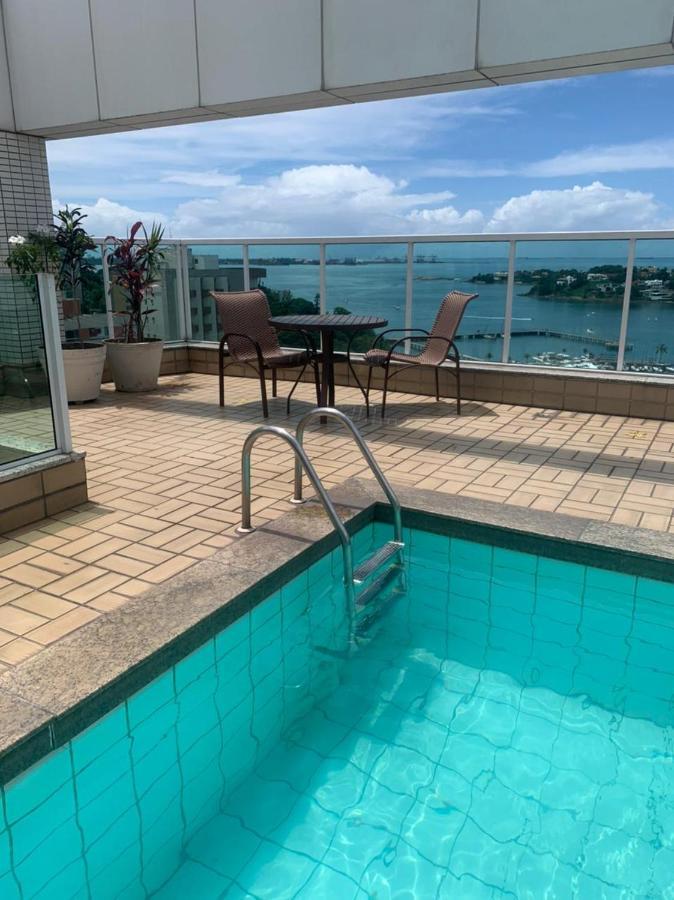 Flat Iate Clube Home Experience Praia Do Canto Vitoria Bagian luar foto